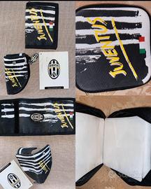 Portafoglio portachiavi e porta cd/dvd juventus 