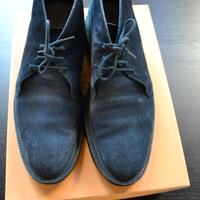 Polacchina scamosciata blu TOD'S