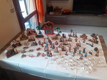 statuine casette animali vari per presepe