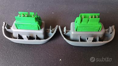 Coppia Pulsanti Alzavetro Toyota Aygo C1/ 107