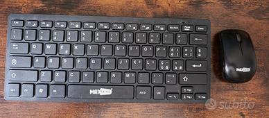 Tastiera e mouse wireless