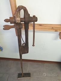 morsa da fabbro vintage 