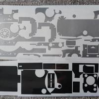 Kit Rivestimento Silver per Olympus Pen-F