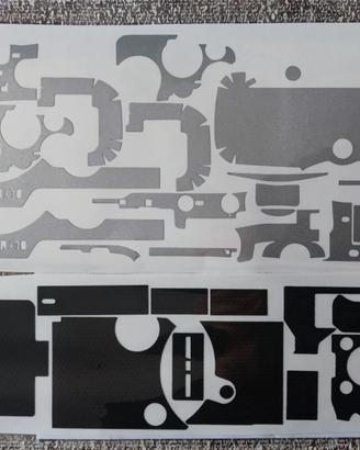 Kit Rivestimento Silver per Olympus Pen-F