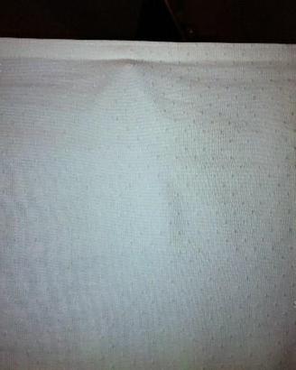 Tenda bianca in cotone