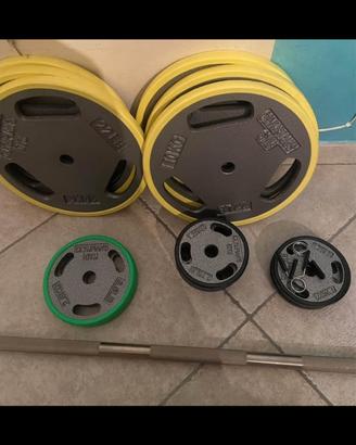 Set bilancere e pesi