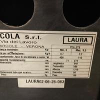 Stufa a pellet Anselmo Cola 