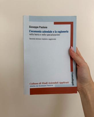 L'economia aziendale e la ragioneria. G. Paolone