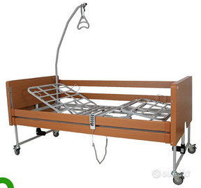 LETTO ORTOPEDICO ELETTRICO IN LEGNO BONGO DELUXE
