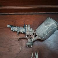 pistola a spruzzo d'epoca 