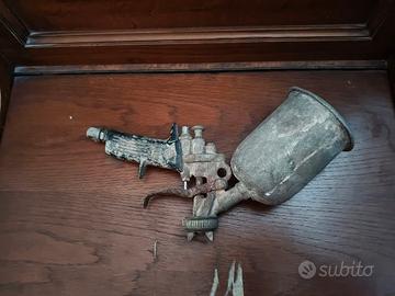 pistola a spruzzo d'epoca 