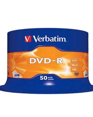 Verbatim DVD-R 50pz nuovi 4,7GB 16X sigillati