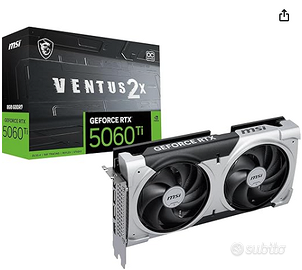 MSI GeForce RTX 5060 Ti 8G VENTUS 2X OC PLUS