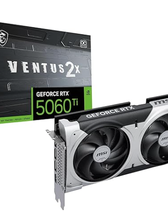 MSI GeForce RTX 5060 Ti 8G VENTUS 2X OC PLUS