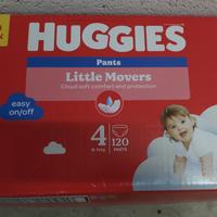 Huggies Pants Mutandina 120pz taglia 4, 9-14kg