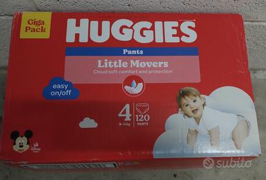 Huggies Pants Mutandina 120pz taglia 4, 9-14kg