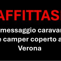 PARCHEGGIO camper caravan furgone VERONA ZAI