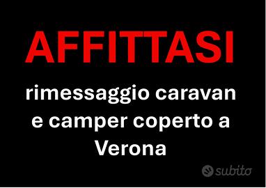 RIMESSAGGIO COPERTO camper caravan furgone