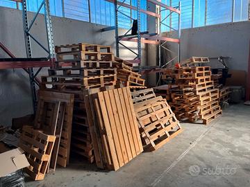 Pedane in legno (pallet) di varie dimensioni