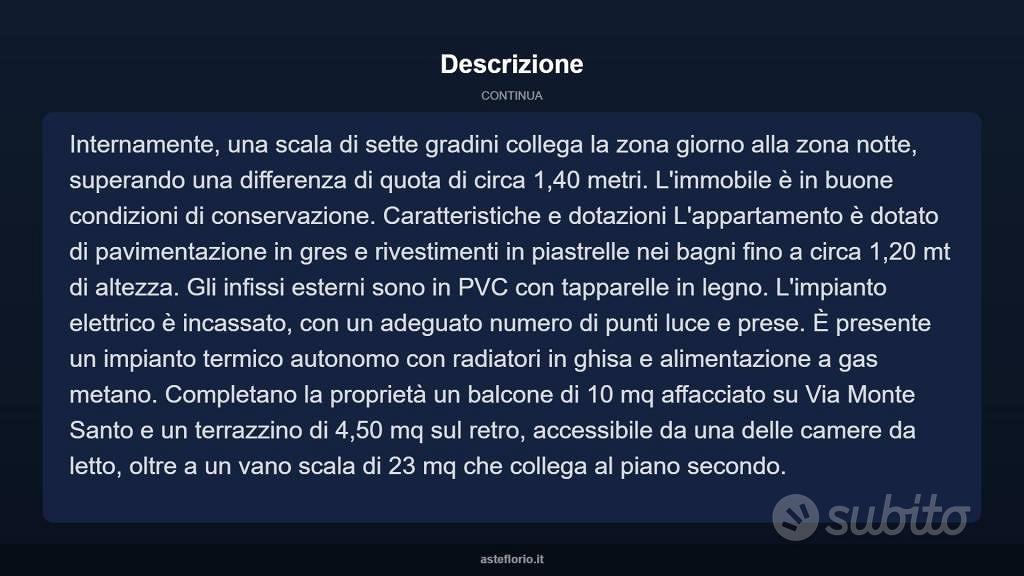Appartamento – Monteroni di Lecce, Lecce - Altro