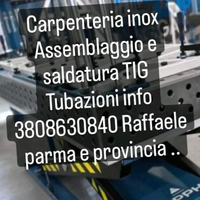 Saldatore tig inox parma e provincia