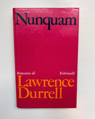 Nunquam di Lawrence Durrell. Prima edizione italia