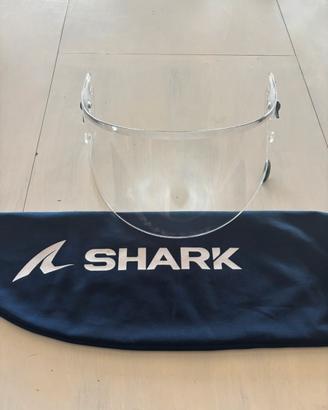 VISIERA SHARK AERON GP TRASPARENTE, CON CUSTODIA