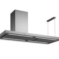 cappa acciaio inox 150 cm