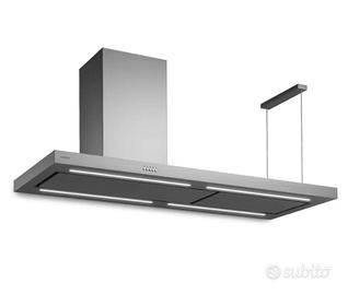 cappa acciaio inox 150 cm