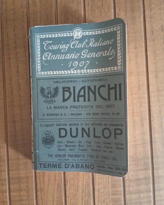 1907-Touring Club Italiano annuario generale 