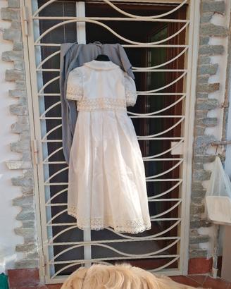 abito per prima comunione in CHIFFON in seta