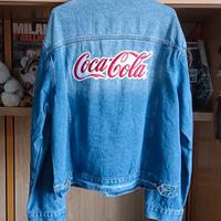 giubbotto jeans Coca Cola taglia XL