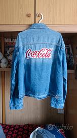 giubbotto jeans Coca Cola taglia XL