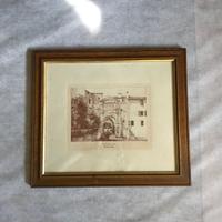 Quadro Litografia "Belluno Porta Rugo" n°1a