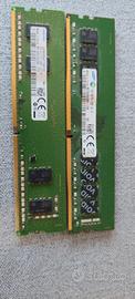 RAM DDR4 Samsung - 16GB2122Mhz + 4GB 2666Mhz