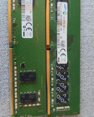 RAM DDR4 Samsung - 16GB2122Mhz + 4GB 2666Mhz