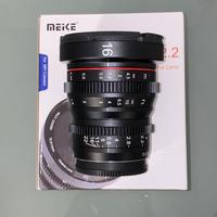 Meike 16mm T2.2 ottica cine M4/3