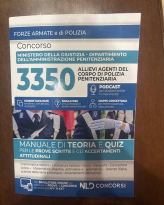 Manuale concorso polizia Penitenziaria 2026 Nuovo