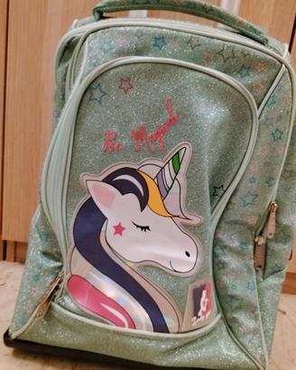 Zaino Trolley Unicorno Skin Over