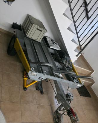 Carrello moto 3 posti