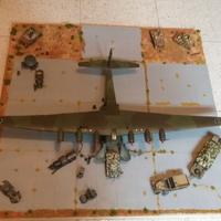 Diorama WWII plastico