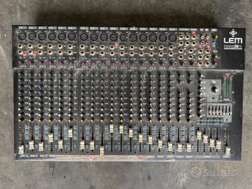 Mixer LEM swing 20fx con valigetta