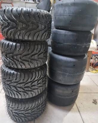 2 treni di gomme nuove  kart