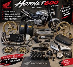 Ricambi honda hornet pc34 OEM 1998-2002 cb600f