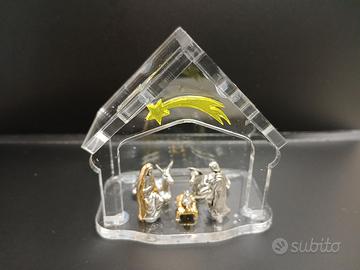 Mini Presepe moderno realizzato in acrilico