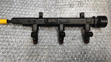 FLAUTO nuovo COMPLETO N 3 INIETTORI ORIGINALI 4634