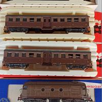 Rivarossi 1/80 d341 breda e 3 corbellini fs scatol