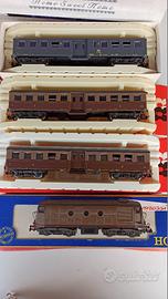 Rivarossi 1/80 d341 breda e 3 corbellini fs scatol