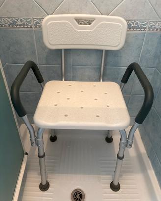 Sedia doccia anziano