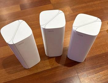 3 dispositivi Tenda Nova MX12 AX3000 Mesh Wi-Fi 6